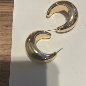Piper Gold and Silver Hoop Earrings